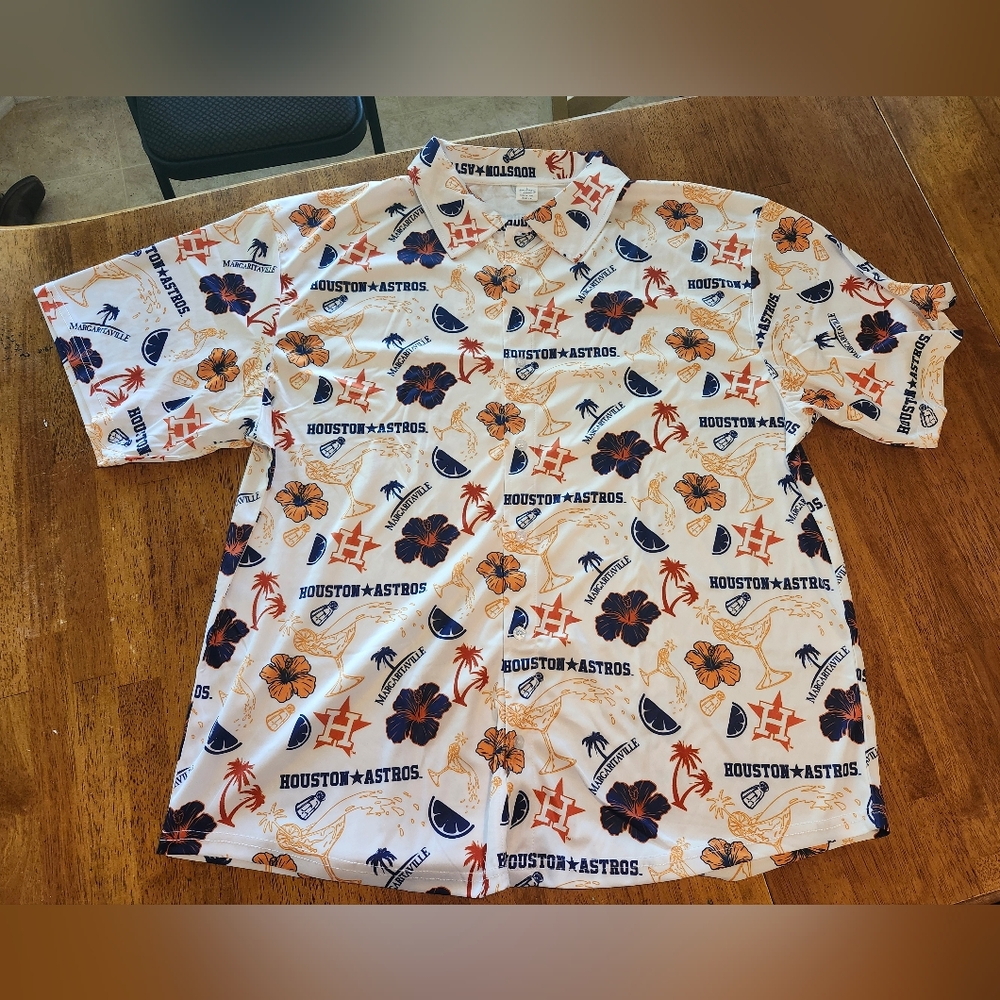 Houston Astros Margaritaville Hawaiian Shirt Extra large Pre-Sale 06/14